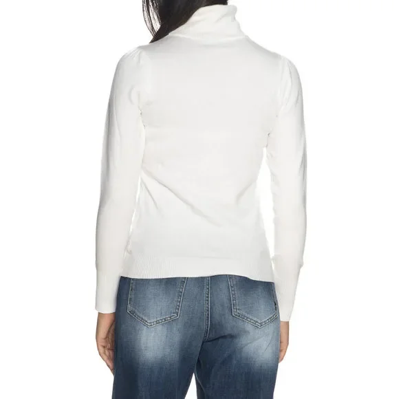 Yes Zee White Viscose Sweater - Picture 2 of 3